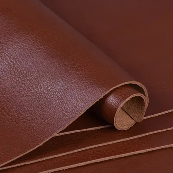 2 елемента САМ leather занаятите производство на пълнозърнест борцовской кожата от кожи от едър рогат добитък кафяв цвят с дебелина 2,2 мм 22x30 см