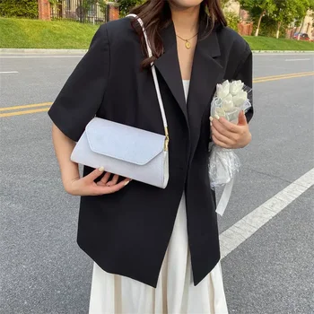 Модерен квадратен чанта през рамо с пайети За жени, дамски чанти през рамо, 2022 Нови текстурные обикновена чанти, дамски чанти на известни марки