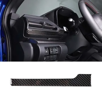 За Subaru WRX 2021-2023, стикер на долната лента от мека въглеродни влакна, лявото отдушник на автомобила, аксесоари за защита на кола украса